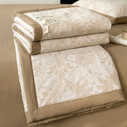 Jacquard Cotton Gauze Luxurious Breathable Bedding