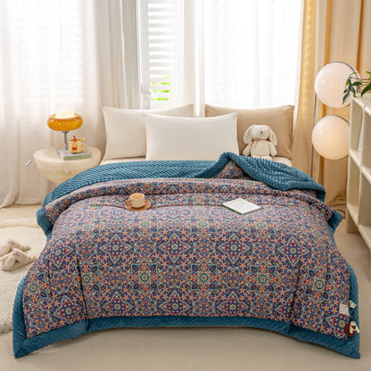 Vintage Style Pure Cotton Soft Quilt