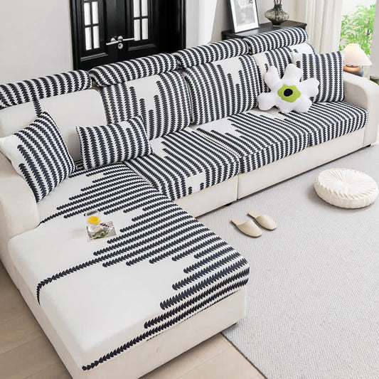 Sectional Modern Geometric Sofa Cover