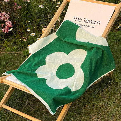 Flower Breathable Cotton Soft Towel