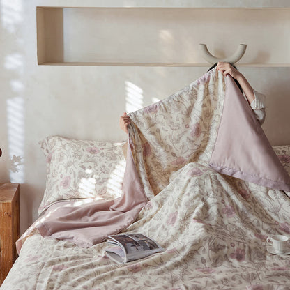 Rustic Floral Smooth Lyocell Sateen Bedding