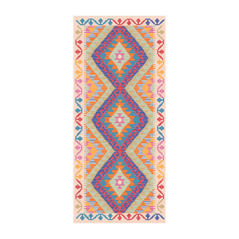 Colorful Classic Kilim Area Runner Rug