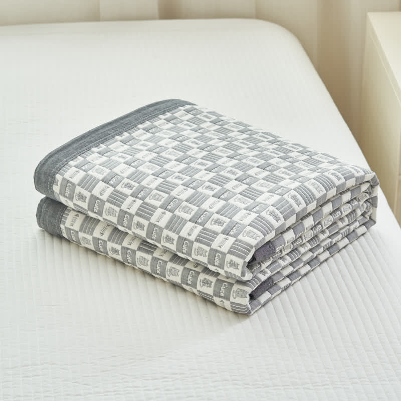 Cotton Gauze Breathable Summer Reversible Quilt