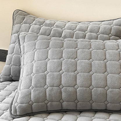 Modern Style Square Texture Soft Coverlet  - image 11