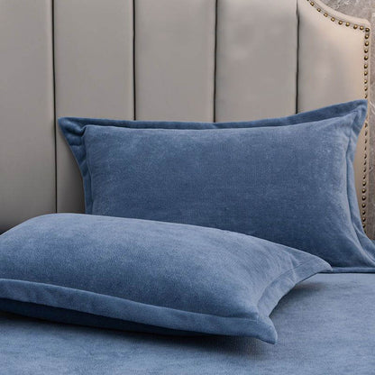 Solid Color Velvety Decorative  Pillowcases