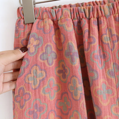 Yarn-dyed Jacquard Cotton Loungewear Set - image 6