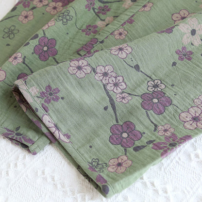 Plum Blossom Bowknot Pure Cotton Loungewear Set - image 8