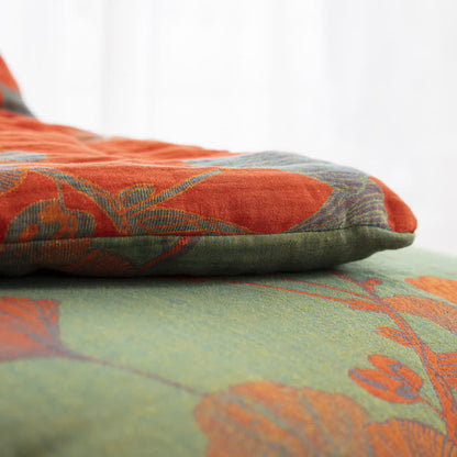 Rustic Ginkgo Leaf Cotton Gauze Bedding  - image 15