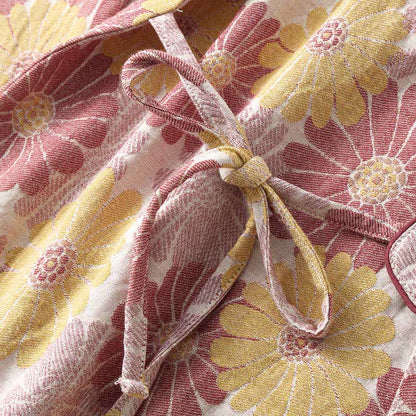 Pure Cotton Yarn-dyed Jacquard Loungewear Set - image 3