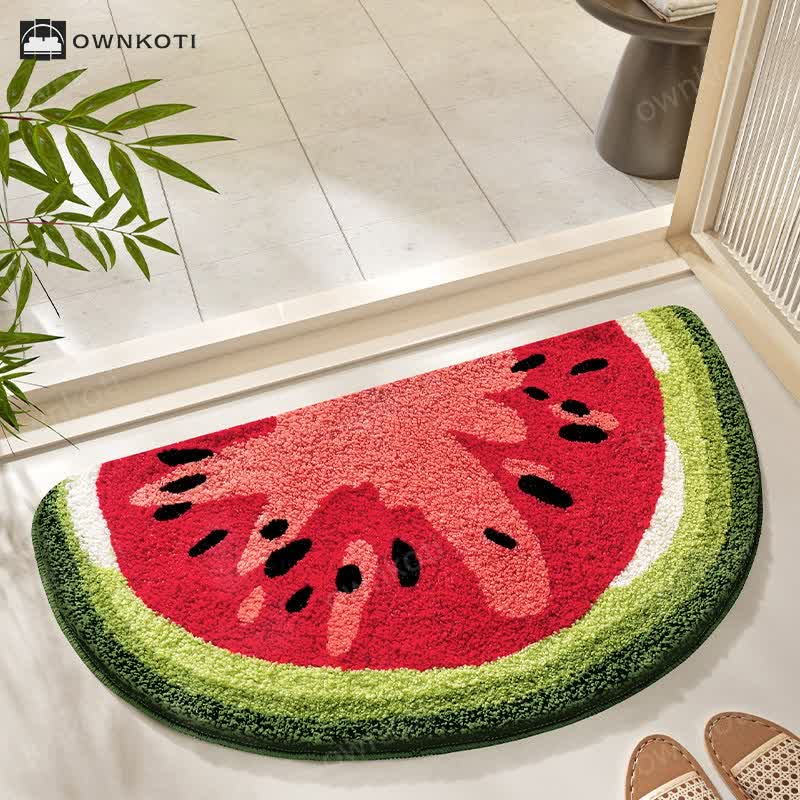 Summer Fruit Soft Non-slip Bathroom Rug