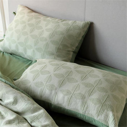 Jacquard Tie Cotton Gauze Bedding Set (4PCS) - image 15
