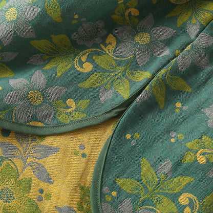 Ownkoti Jacquard Cotton Gauze Floral Nightgown - image 3