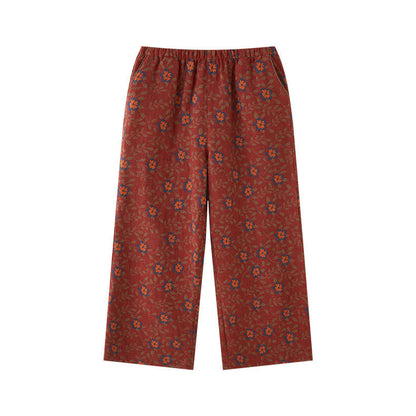 Pastoral Style Cotton Gauze Nightwear