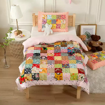 Pastoral Pure Cotton Patchwork Baby Quilt