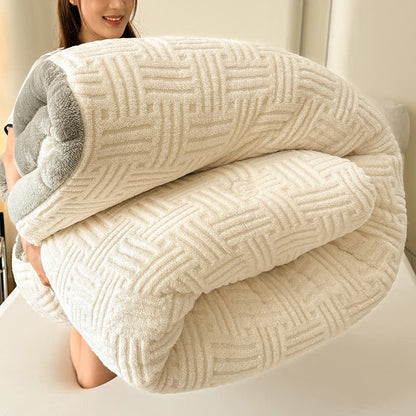 Fluffy Fleece Thick Warm Winter Blanket