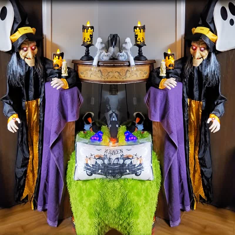 Halloween Witch Ghost Glowing Sound Toy