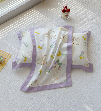 Rural Rabbit Breathable Baby Toddler Quilt