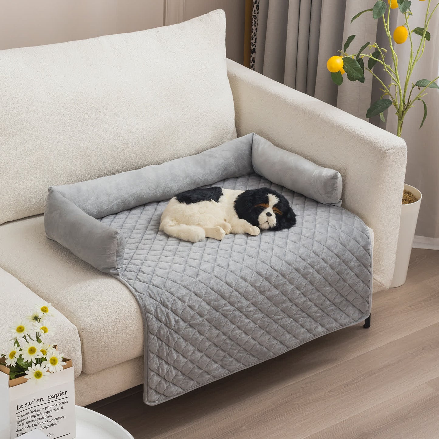 Furniture Protector Pet Cover with Bolster