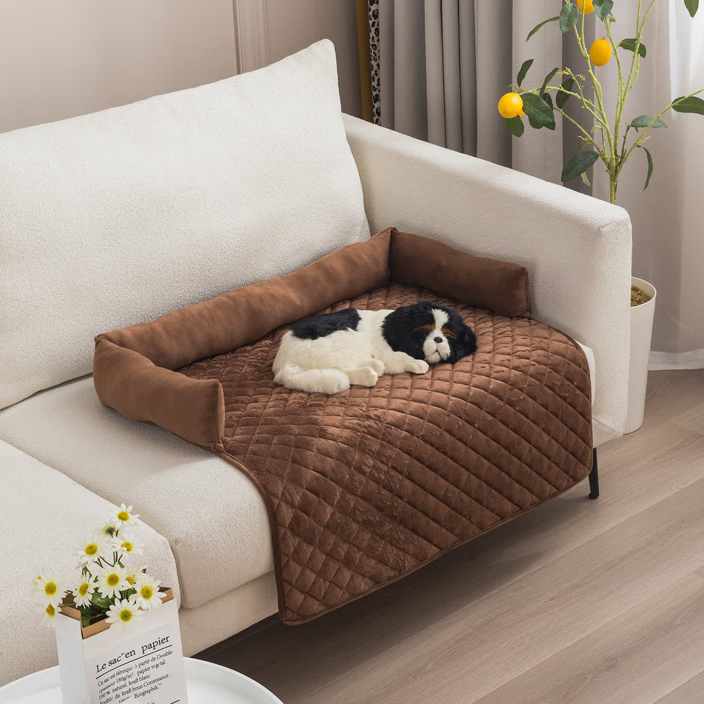 Furniture Protector Pet Cover with Bolster