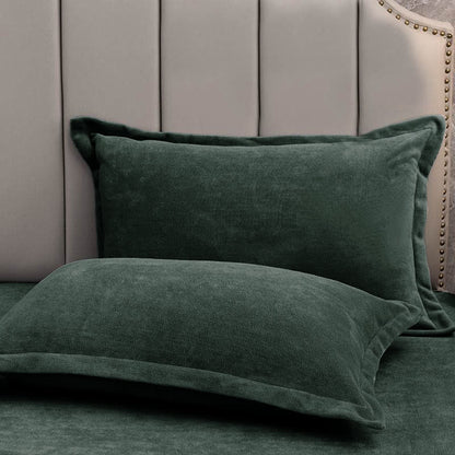 Solid Color Velvety Decorative  Pillowcases