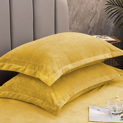 Solid Color Velvety Decorative  Pillowcases