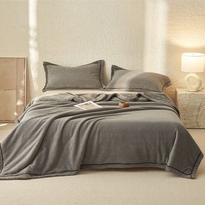 Double-sided Fleece Duvet Cover Blanket