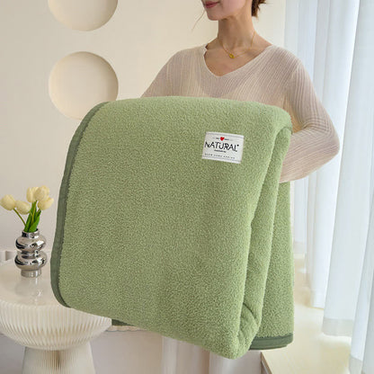 Double-sided Fleece Warm Throw Blanket