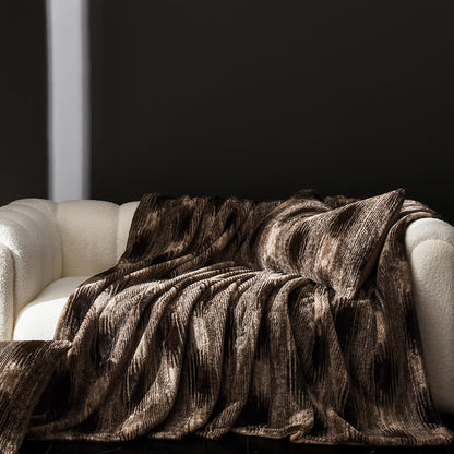 Soft Velvet Vintage Sofa Throw Blanket - image 3