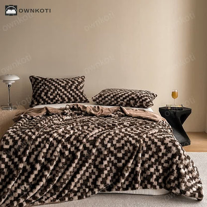 Modern Warm Soft Sofa Throw Blanket