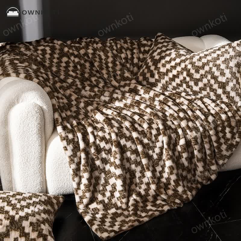 Modern Warm Soft Sofa Throw Blanket