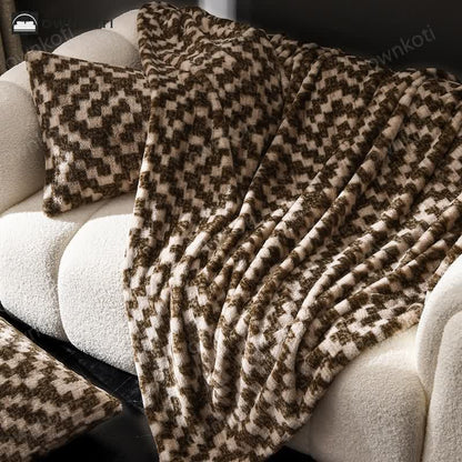 Modern Warm Soft Sofa Throw Blanket