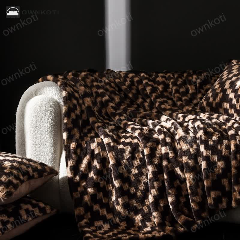 Modern Warm Soft Sofa Throw Blanket