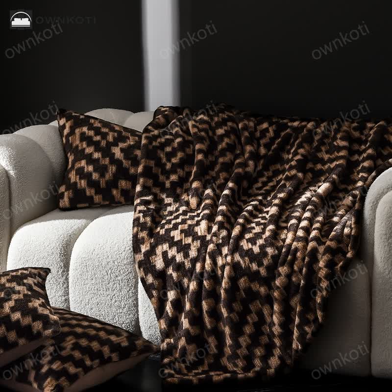 Modern Warm Soft Sofa Throw Blanket