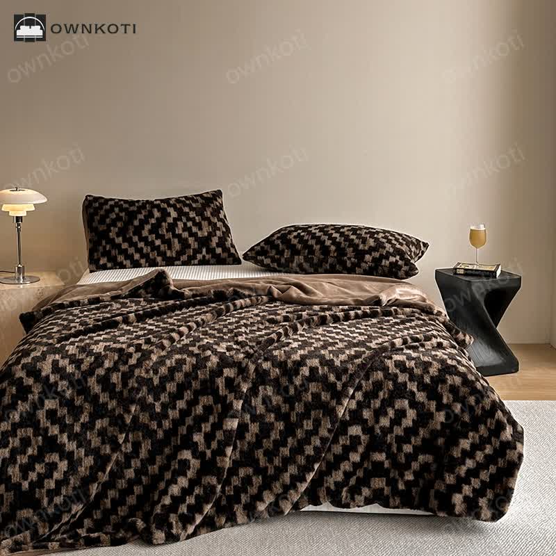 Modern Warm Soft Sofa Throw Blanket