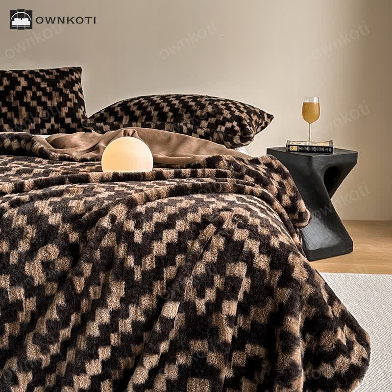 Modern Warm Soft Sofa Throw Blanket