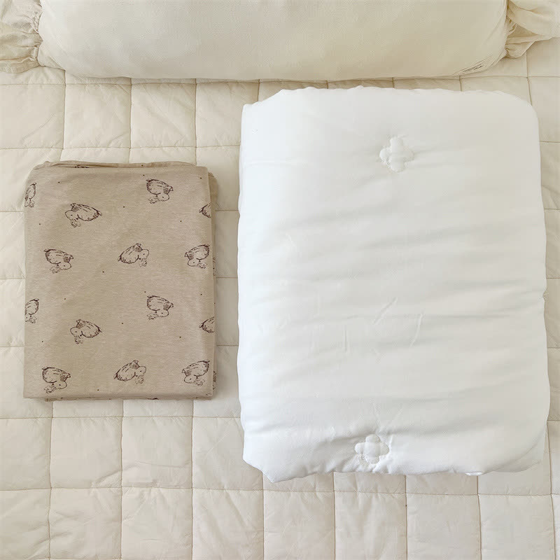 Pure Cotton Duvet Cover with Comforter