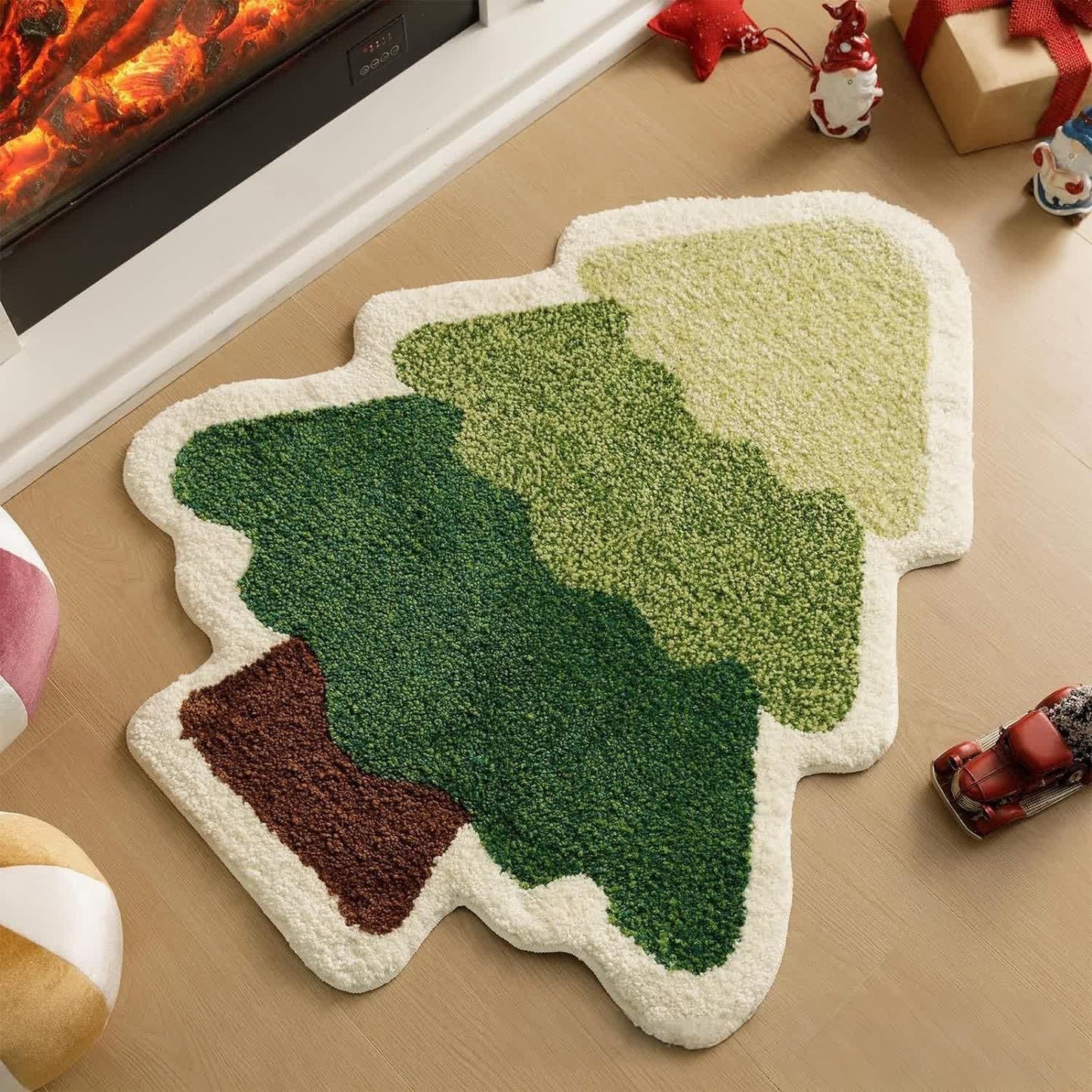 Christmas Tree Home Decor Anti-slip Rug