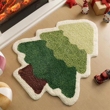 Christmas Tree Home Decor Anti-slip Rug