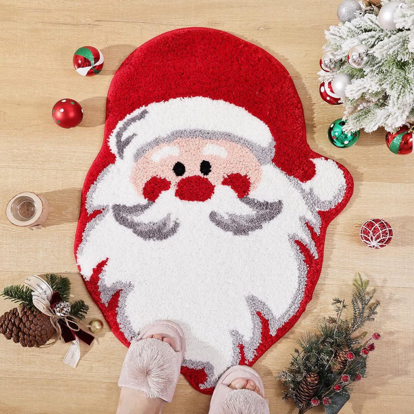 Christmas Festive Home Decor Soft Rug