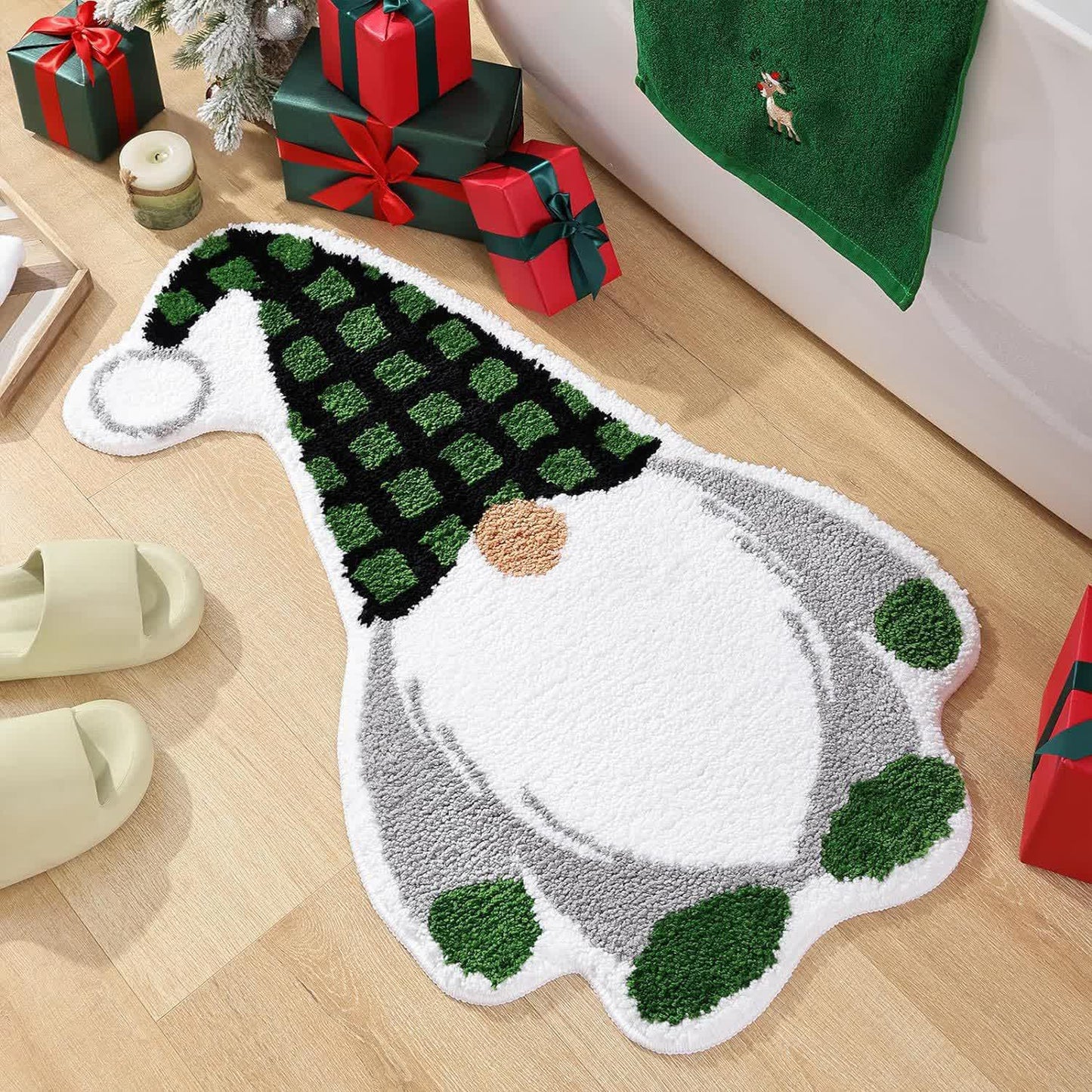 Christmas Festive Home Decor Soft Rug