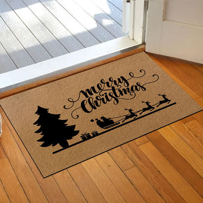 Christmas Motif Home Decor Anti-slip Rug