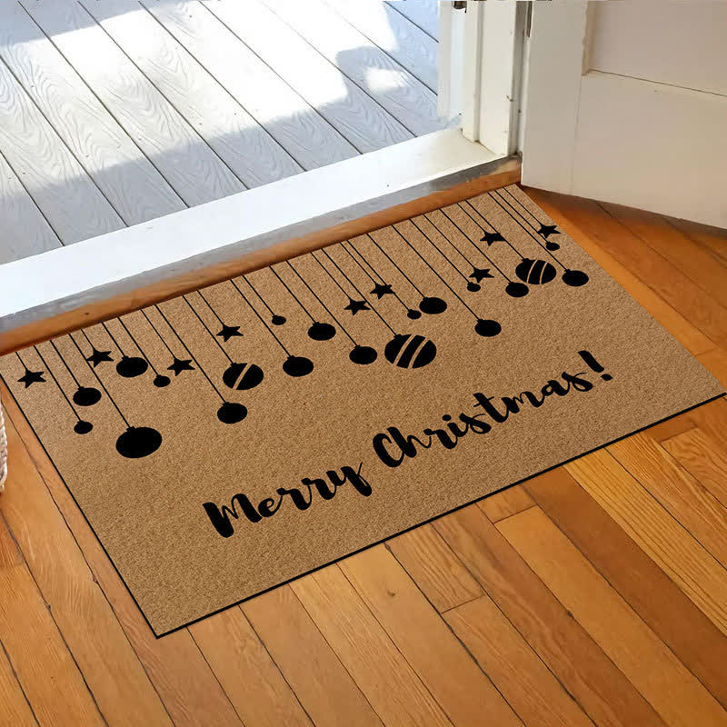 Christmas Motif Home Decor Anti-slip Rug