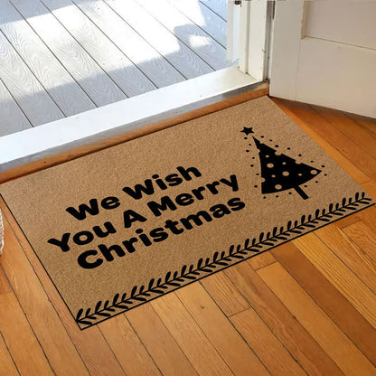 Christmas Motif Home Decor Anti-slip Rug