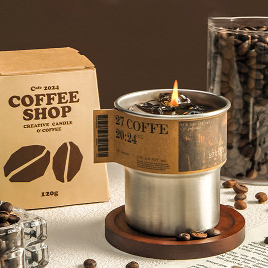 Coffee Scented Candle Gift Home Decor