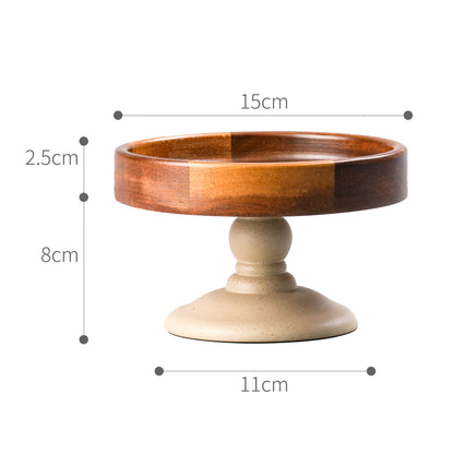 Stand Round Cake Holder Serving Tray