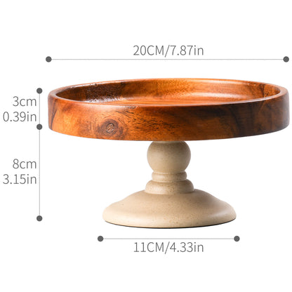 Stand Round Cake Holder Serving Tray