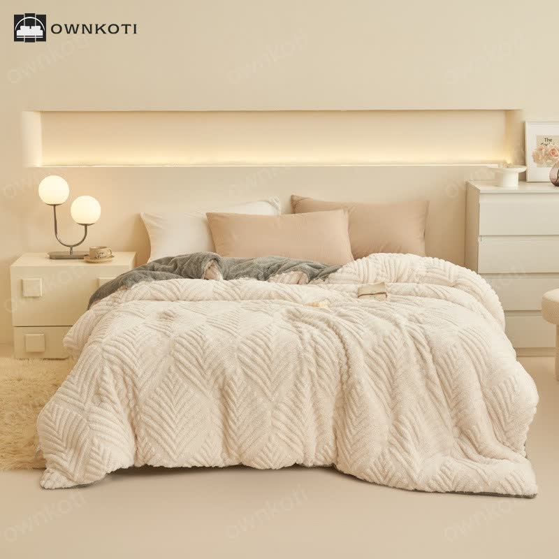 Fluffy Fleece Warm Winter Throw Blanket