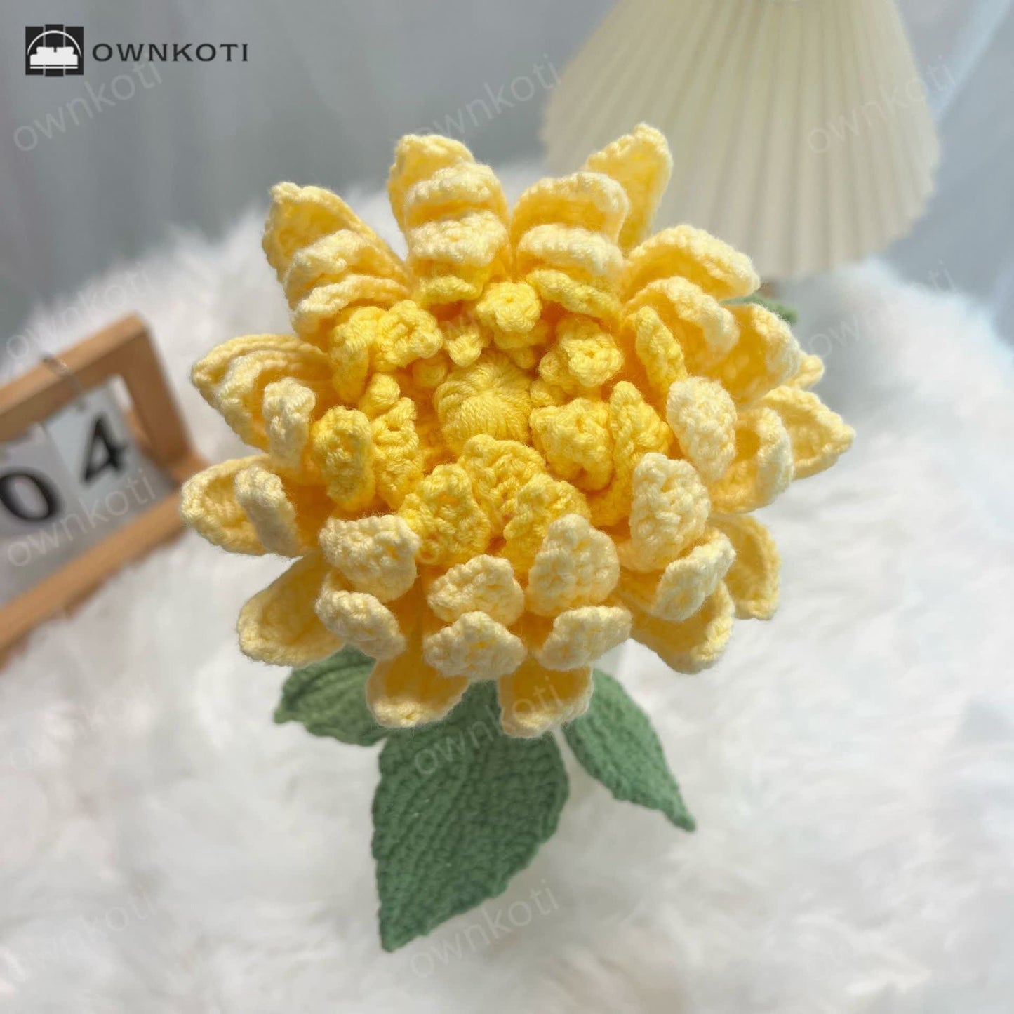 Hand-woven Dahlia Bouquet Ornament