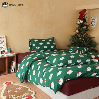 Christmas Pure Cotton Soft Bedding Set(4PCS)