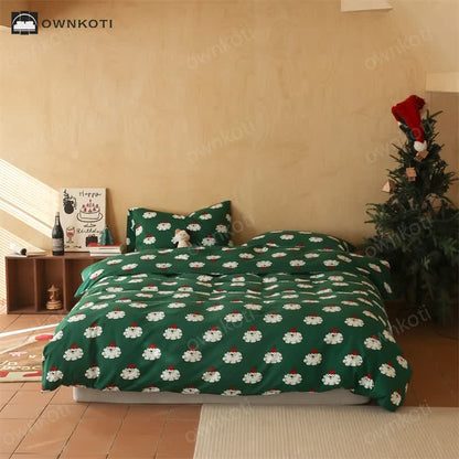 Christmas Pure Cotton Soft Bedding Set(4PCS)